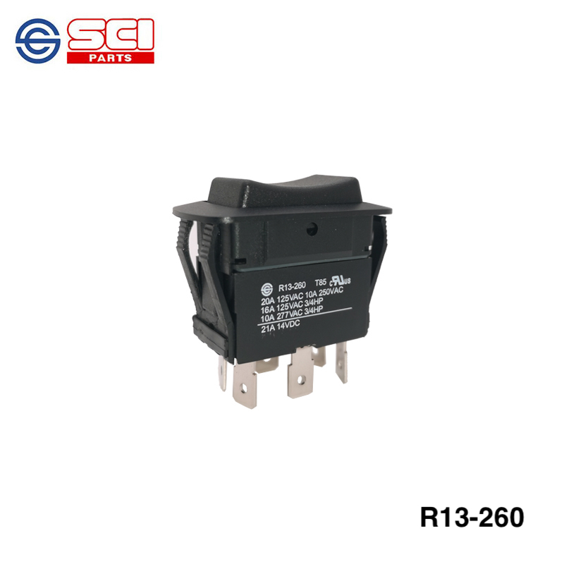 SCI Rocker switch R13-260